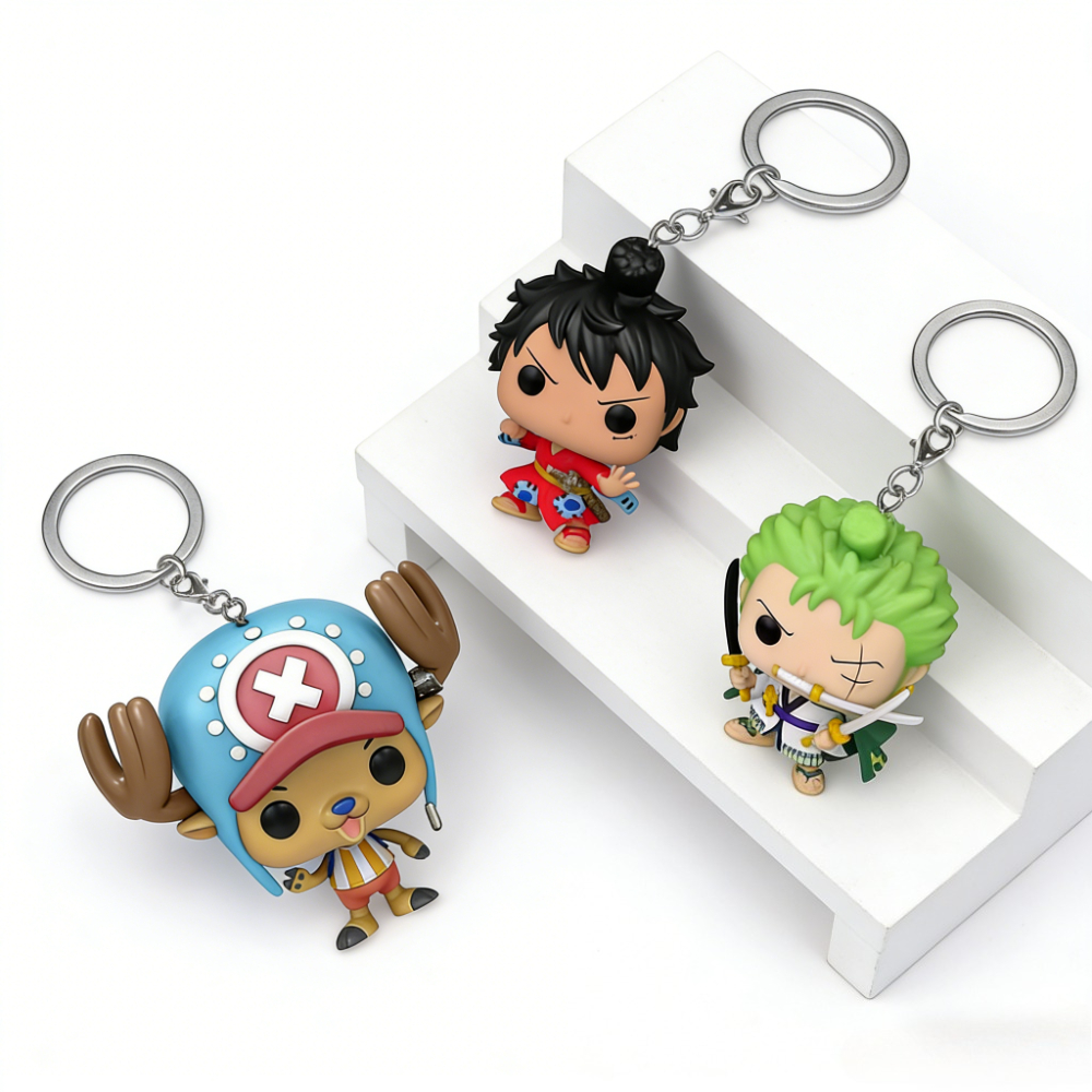 Zoro Anime Merchandise - One Piece KeyChain Roronoa Zoro Tony