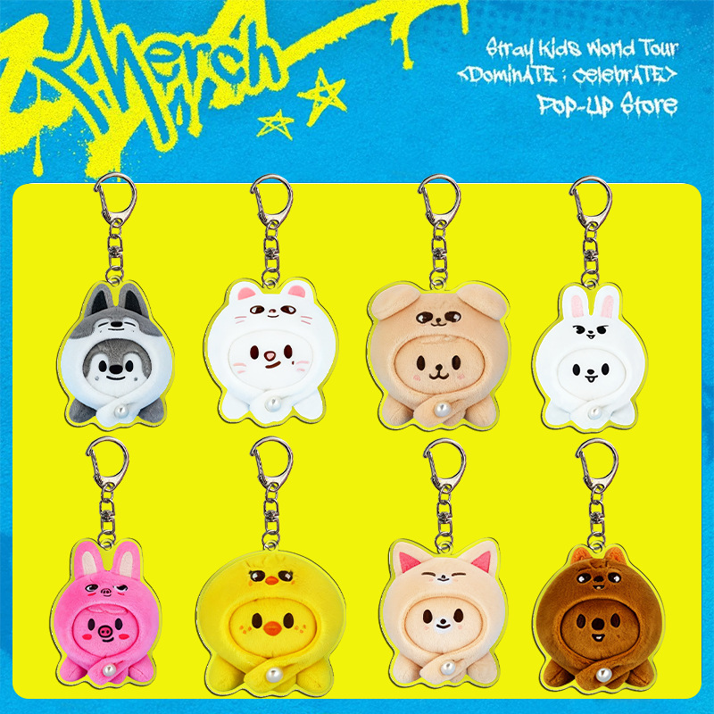 Anime Merch Store - Stray Kids Acrylic Keychain World Tour