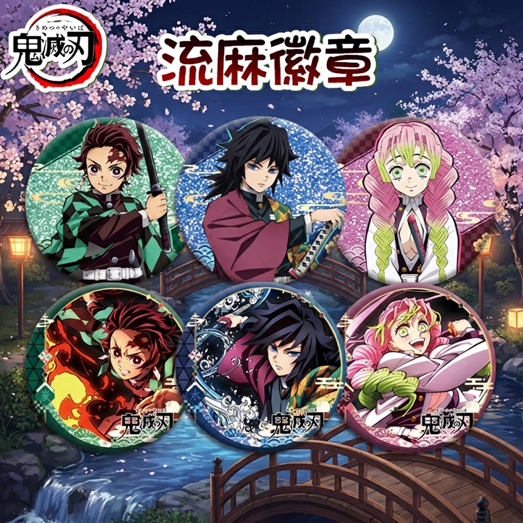 Anime Cosplay Merchandise - Demon Slayer Kimetsu no Yaiba Acrylic