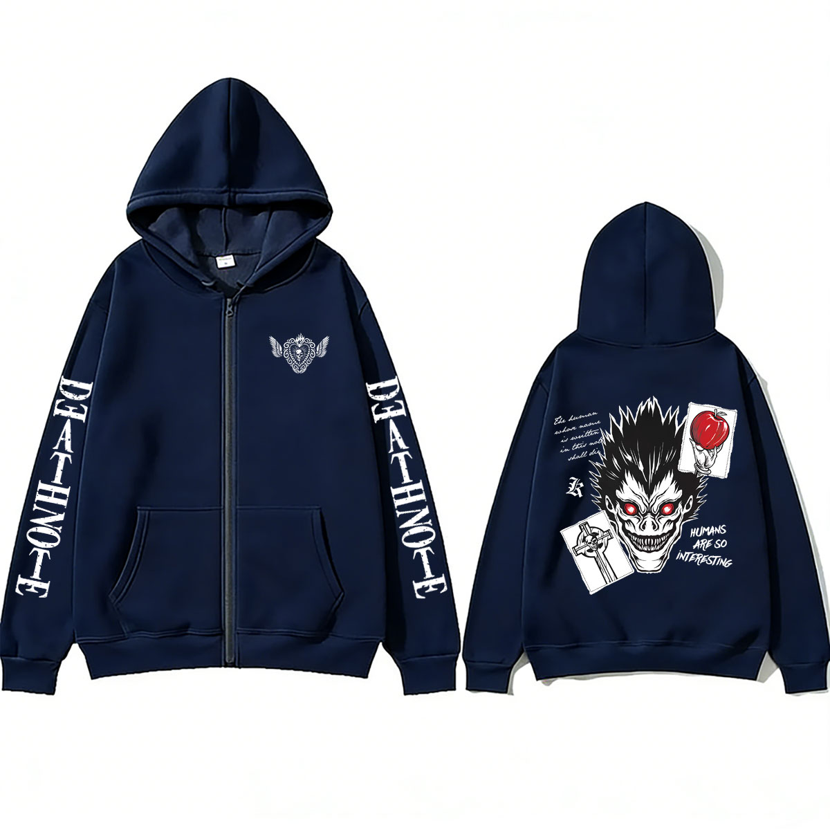 Anime Death Note Ryuk Merch Zi - مراجعة Anime Merch Hoodie وسعره