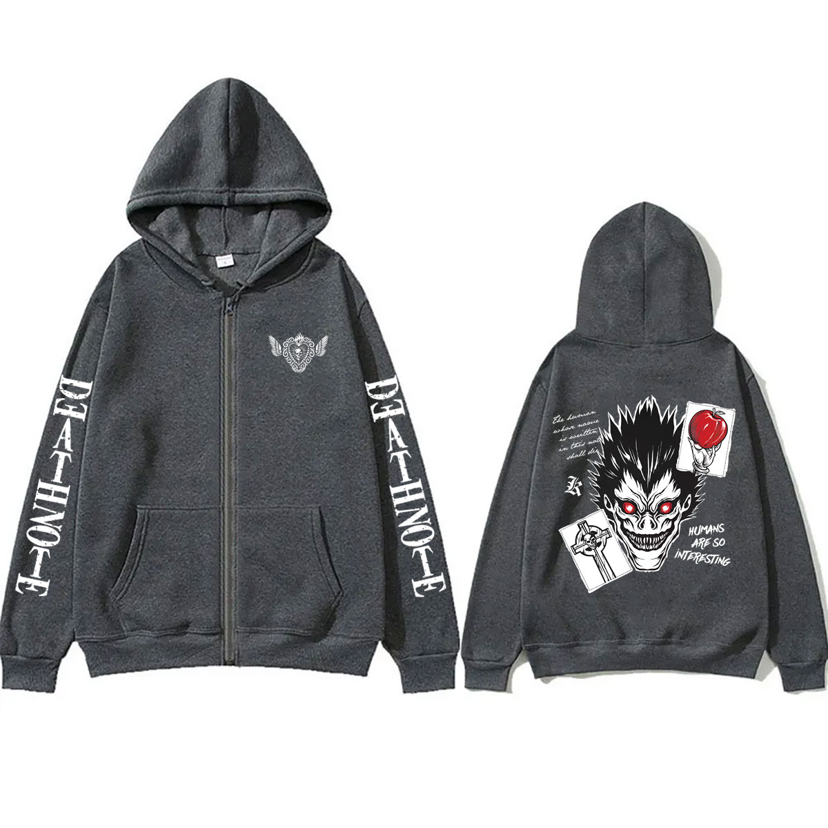 Anime Death Note Ryuk Merch Zi - مراجعة Anime Merch Hoodie وسعره