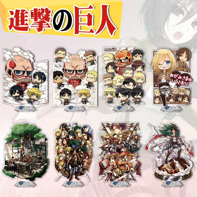 Attack on Titan Acrylic Stand  - مراجعة Anime Merchandise Distributors وسعره