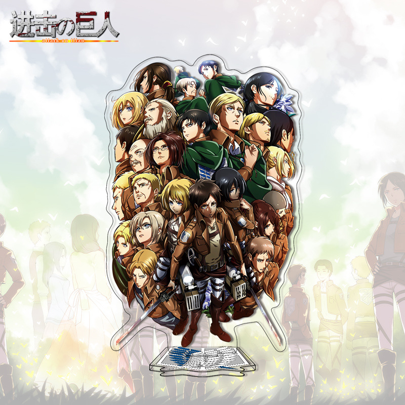 Attack on Titan Acrylic Stand  - مراجعة Anime Merchandise Distributors وسعره