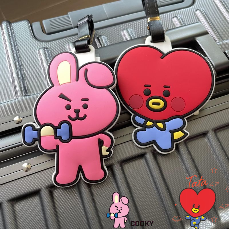 BT21 cartoon cute keychain Kaw - مراجعة Anime Cosplay Merchandise وسعره