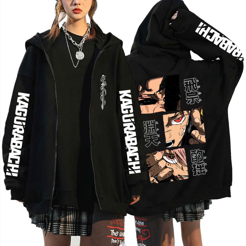 Japanese Anime Kagurabachi Chi - مراجعة Anime Merch Hoodie وسعره