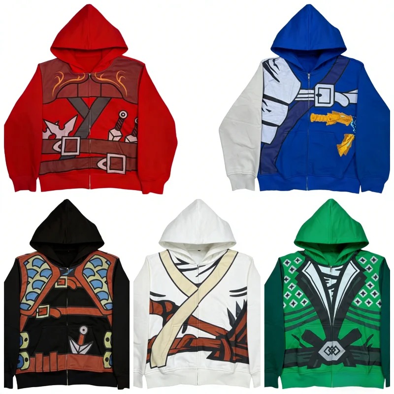 Y2K 2 piece set Anime Characte - مراجعة Anime Merch Hoodie وسعره