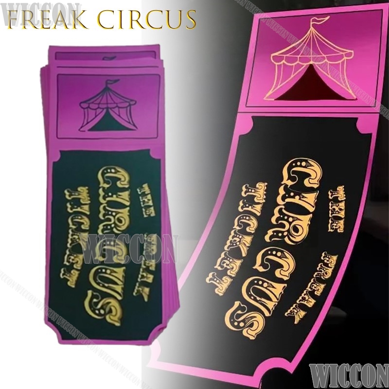 Freak Circus Ticket Card Red G - مراجعة Anime Cosplay Merchandise وسعره