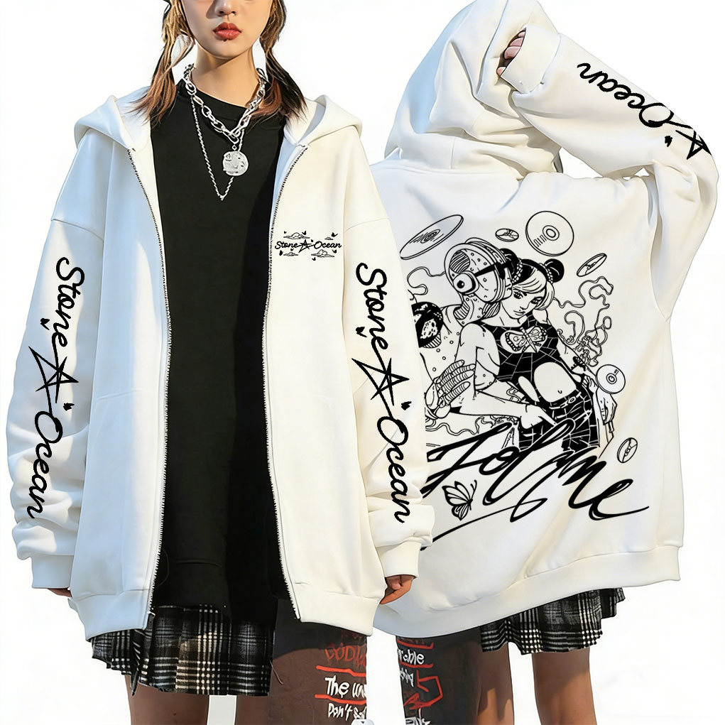 Anime Jojo Bizarre Adventure J - مراجعة Anime Merch Hoodie وسعره