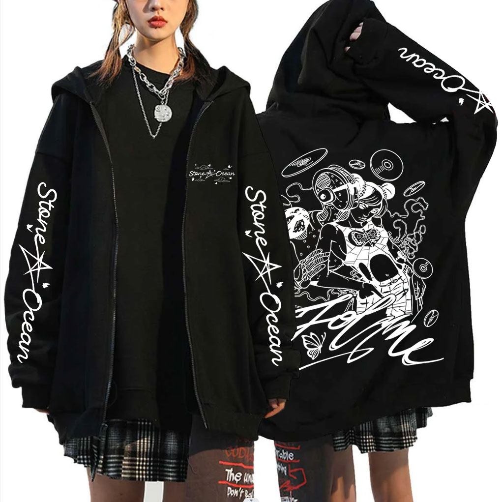 Anime Jojo Bizarre Adventure J - مراجعة Anime Merch Hoodie وسعره