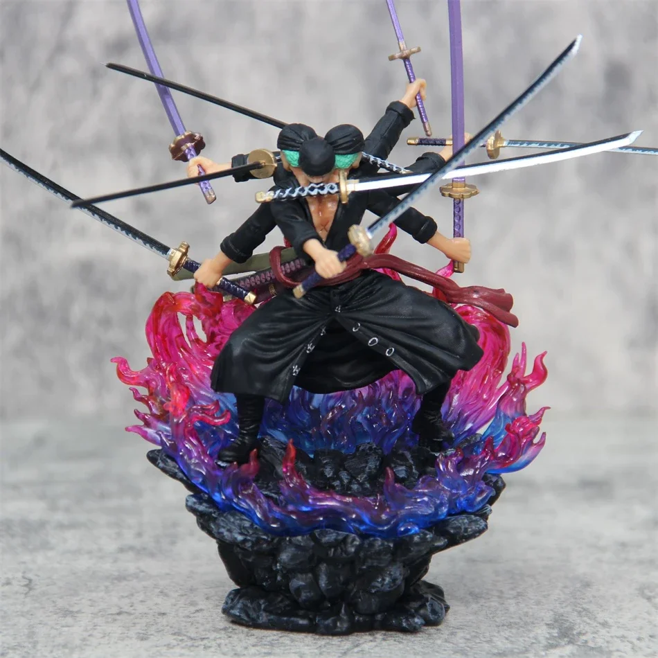 One Piece Zoro Action Figure A - مراجعة Zoro Anime Merchandise وسعره