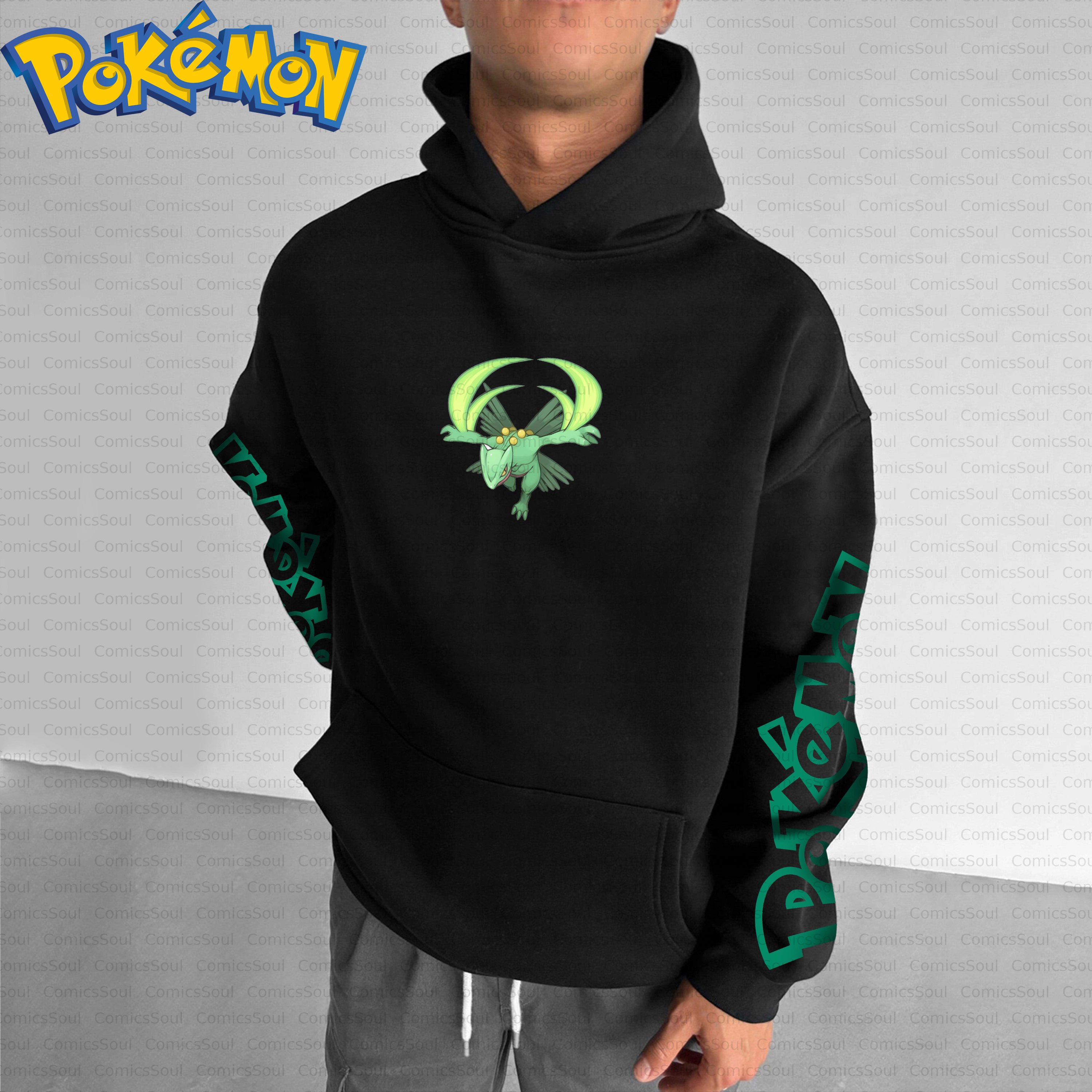 Black Cotton New Pokemon Hoodi - مراجعة Anime Merch Hoodie وسعره