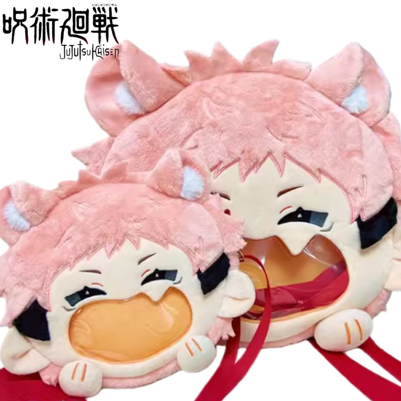 Jujutsu Kaisen Plush Backpack  - مراجعة Anime Convention Merchandise وسعره