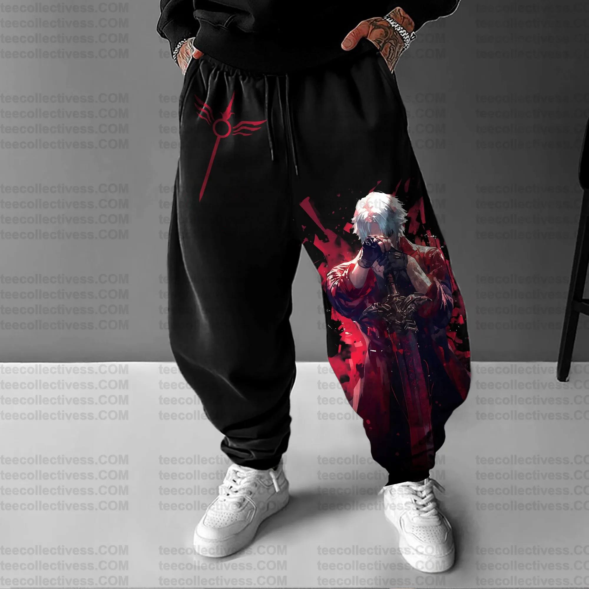 Devil May Cry 5 Hoodie Set Bla - مراجعة Anime Merch Hoodie وسعره