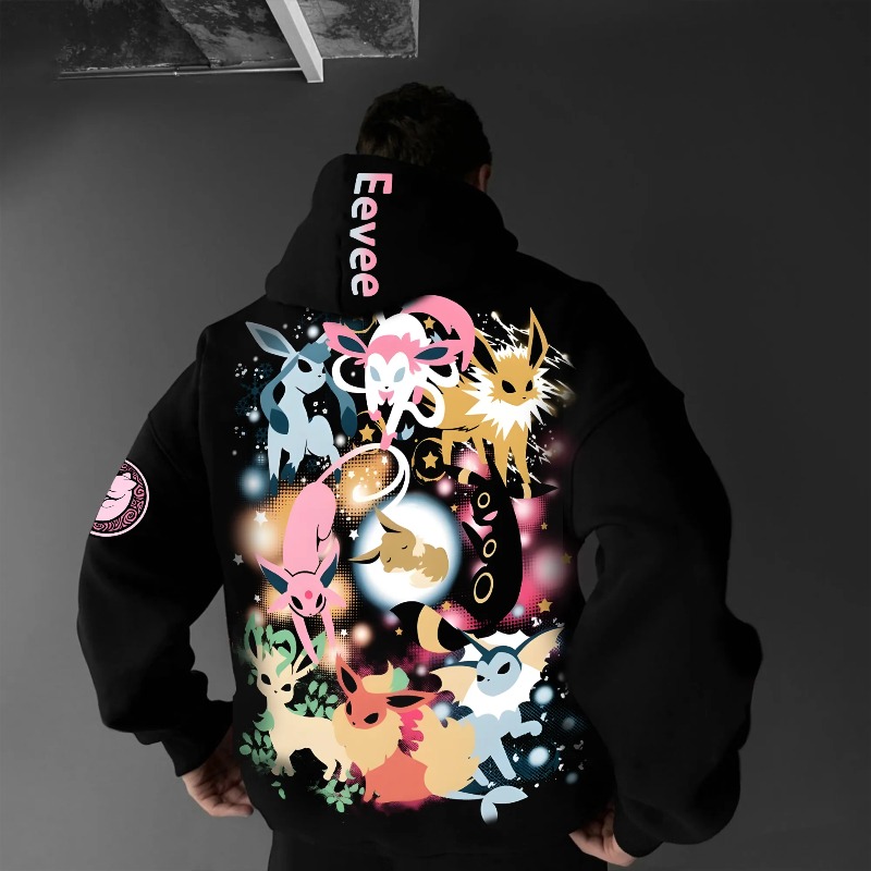 2025 Pok É Mon Classic Charact - مراجعة Anime Merch Hoodie وسعره