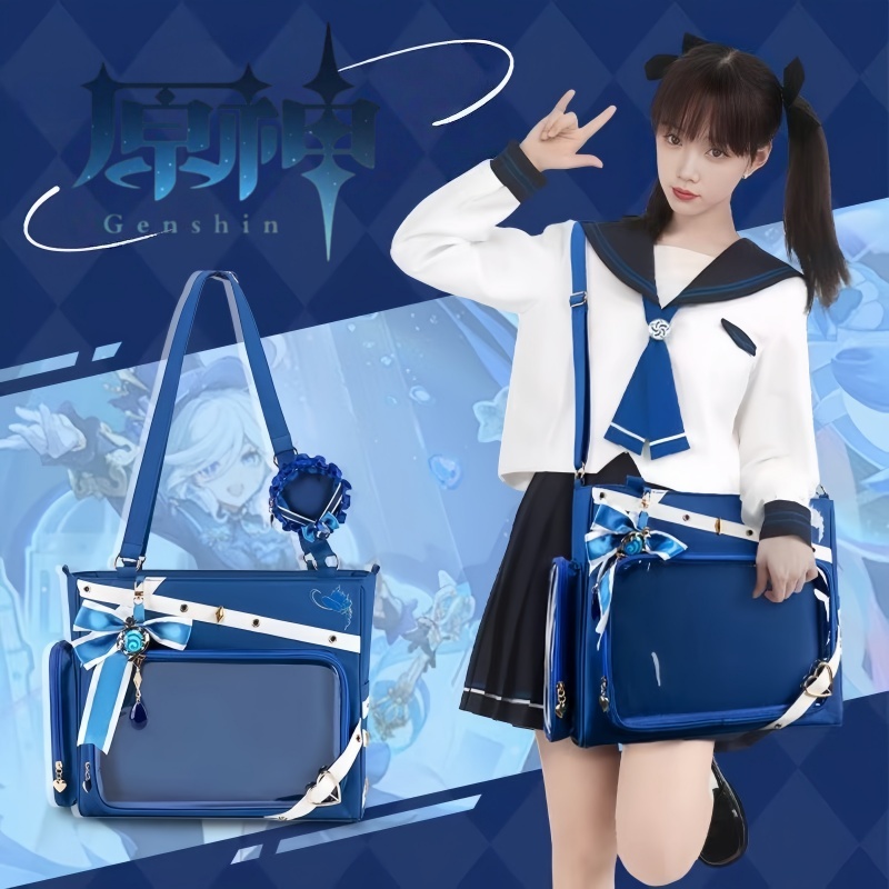 Genshin Impact Furina Student  - مراجعة Anime Convention Merchandise وسعره
