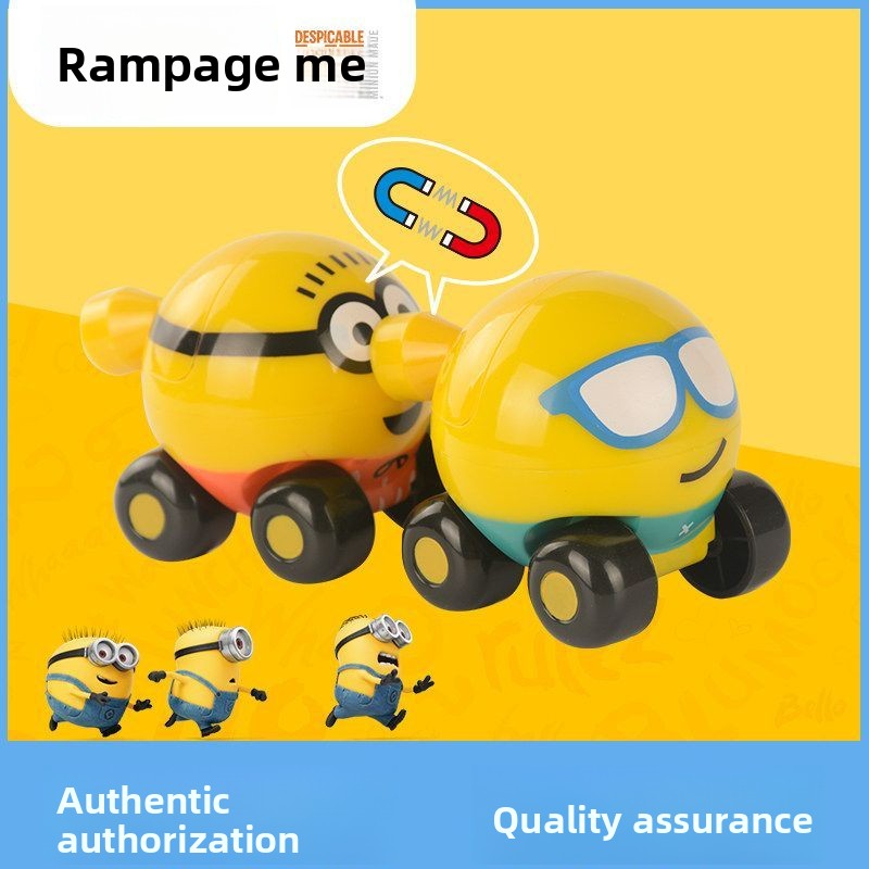 Minions cartoon cute toy train - مراجعة Anime Cosplay Merchandise وسعره