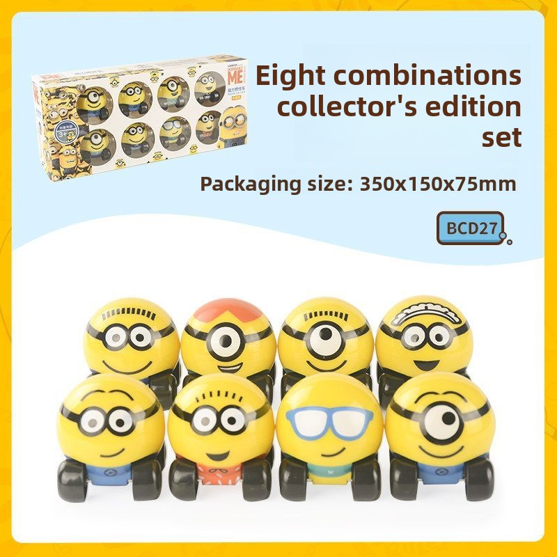 Minions cartoon cute toy train - مراجعة Anime Cosplay Merchandise وسعره