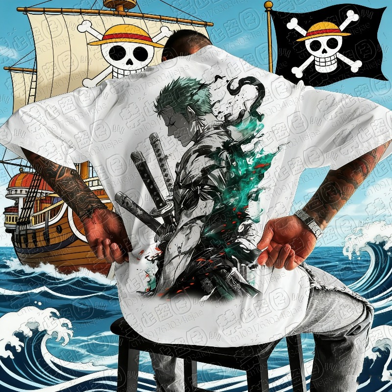2026 One Piece Zoro Anime Men' - مراجعة Zoro Anime Merchandise وسعره