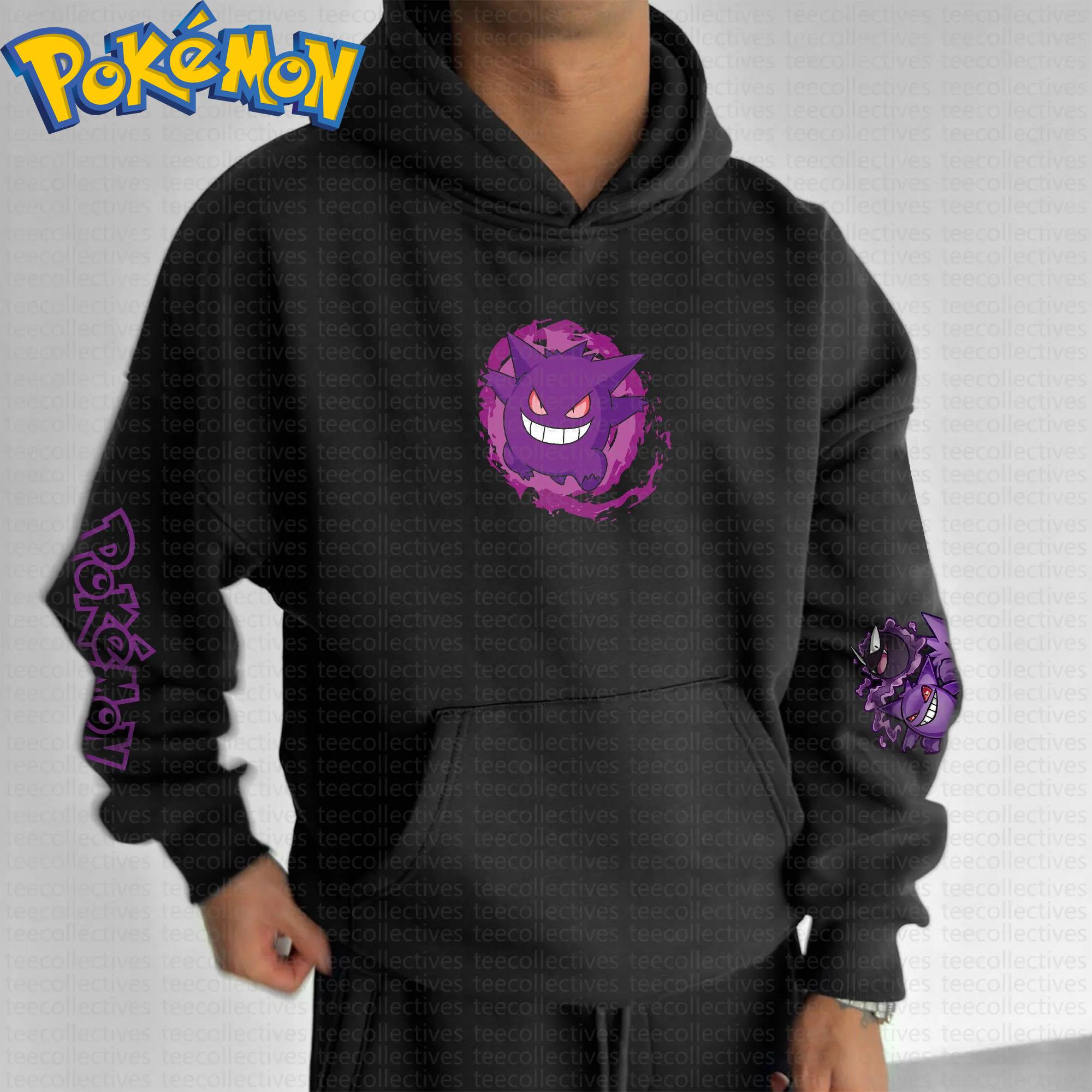 Pokemon Anime Gengar Cotton Ho - مراجعة Anime Merch Hoodie وسعره
