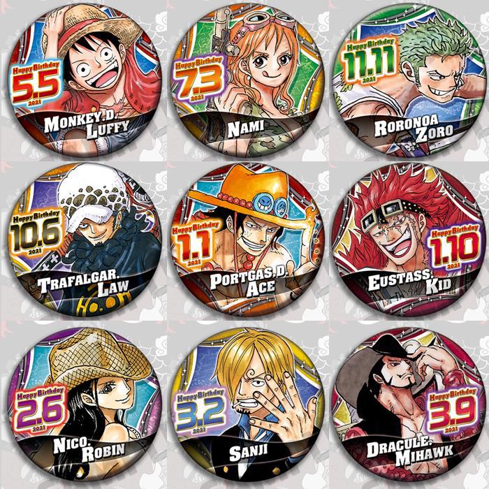 One Piece Anime Badge Pin Set  - مراجعة Zoro Anime Merchandise وسعره